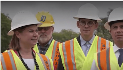 U.S Secretary of Transportation Pete Buttigieg visits Lansing for construction project