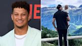 Patrick Mahomes and Son Bronze Share Special Mountain Moment During Europe Vacation: ‘Just a Dad and His Boy’