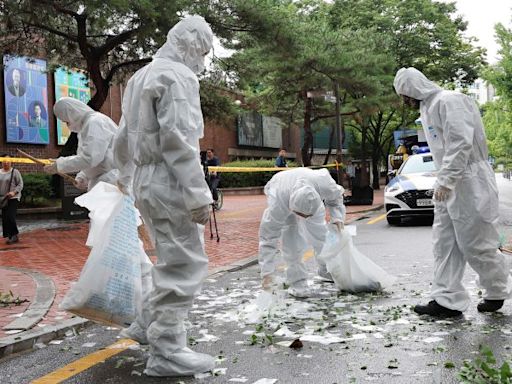 North Korea’s trash balloons fall near South’s presidential office | CNN