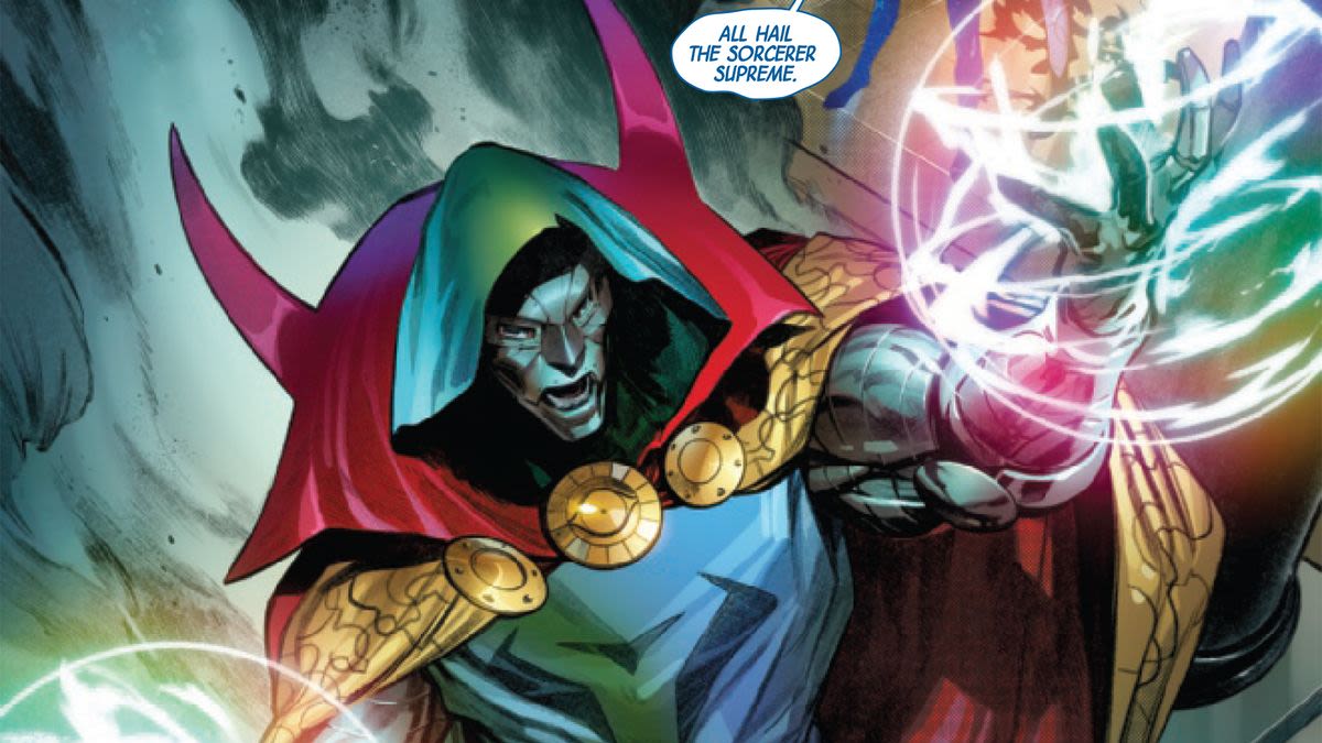 Goodbye Doctor Strange - Doctor Doom is now officially the Sorcerer Supreme of the Marvel Universe