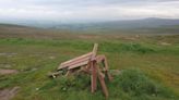 'Serious damage' to memorial bench at view point