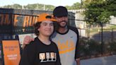 Vols head coach Tony Vitello and players sign autographs, take pictures with fans after NCAA Tournament Super Regional win
