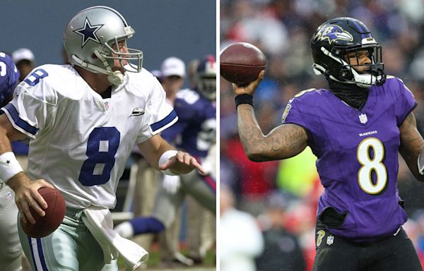 Troy Aikman's 'Eight' trademark challenged by Lamar Jackson