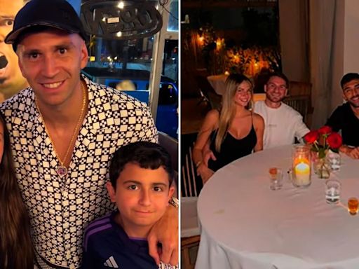 El día libre de la selección argentina en Miami: de la cena del Dibu Martínez en una parrilla a la cita romántica de Lisandro Martínez