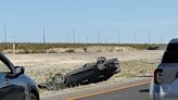 Corrections officer headed to work injured in suspected DUI head-on crash on US 95 north of Las Vegas