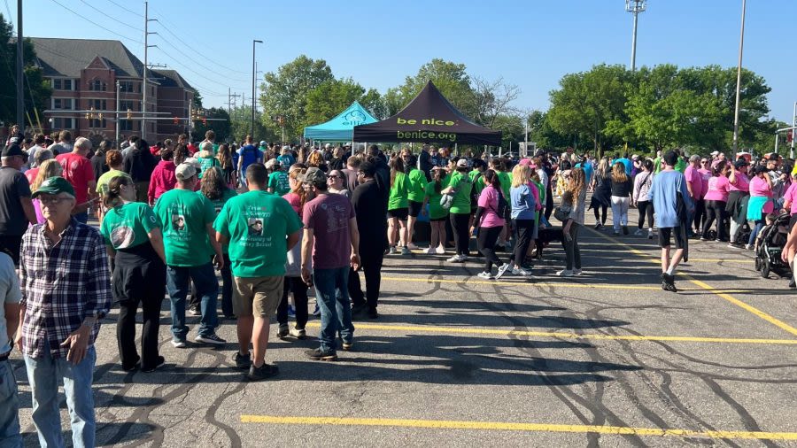 Hundreds attend Stomp Out Stigma Walk for Mental Health