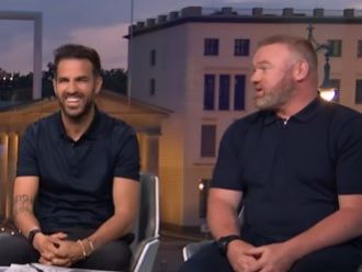 Fabregas reveals 'surprise' best finisher as Rooney admits studying Arsenal icon