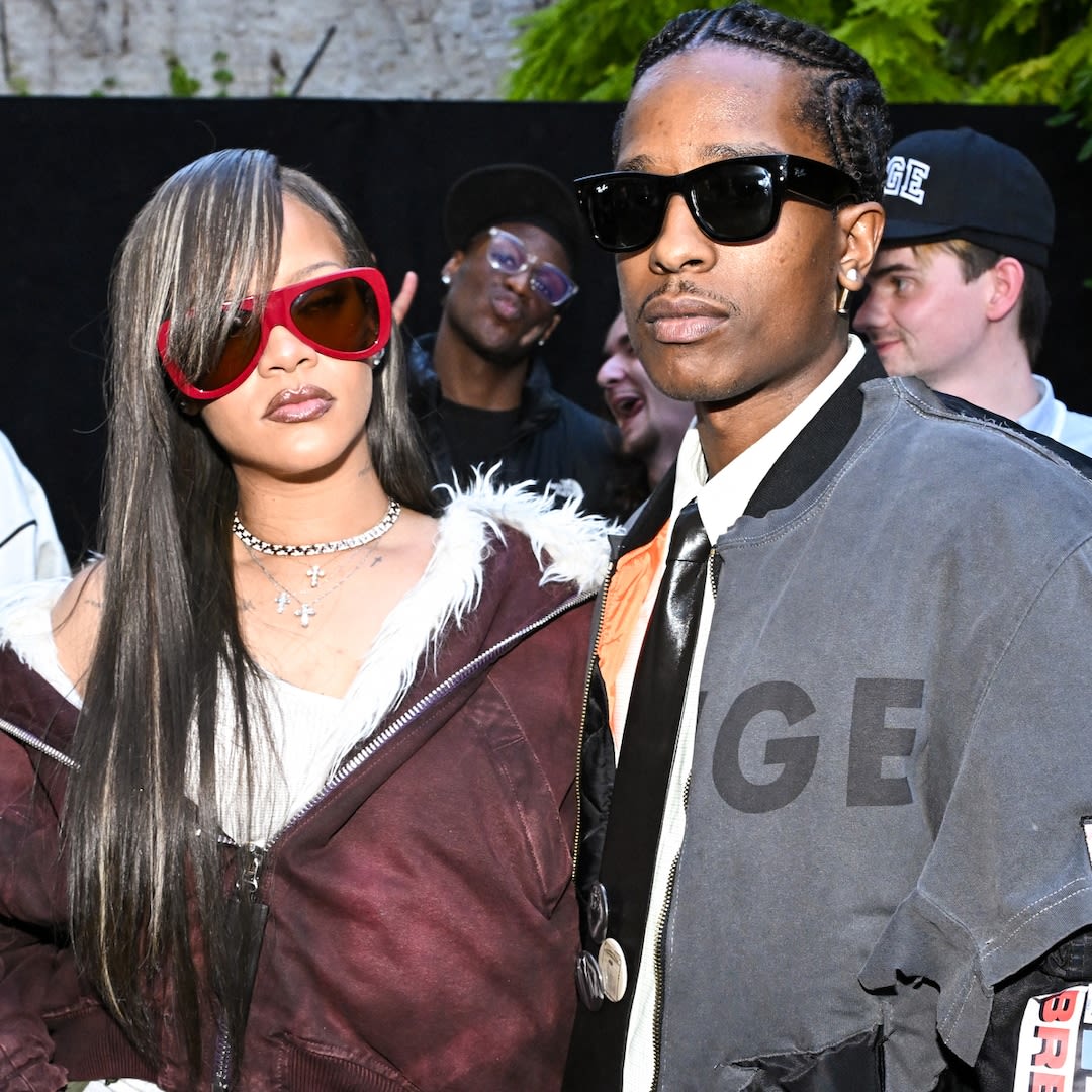 Rihanna and A$AP Rocky's Baby Boy Riot Rose Makes Rare Appearance in Cute Video - E! Online