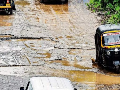 Here’s the ‘hole’ story: Once upon a time, there were roads in Mumbai ... - Times of India