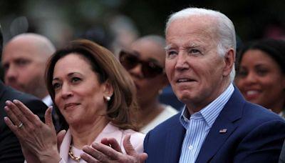 Joe Biden apoya que Kamala Harris compita por la presidencia de Estados Unidos: “Demócratas: es hora de unirse y vencer a Trump” - La Tercera