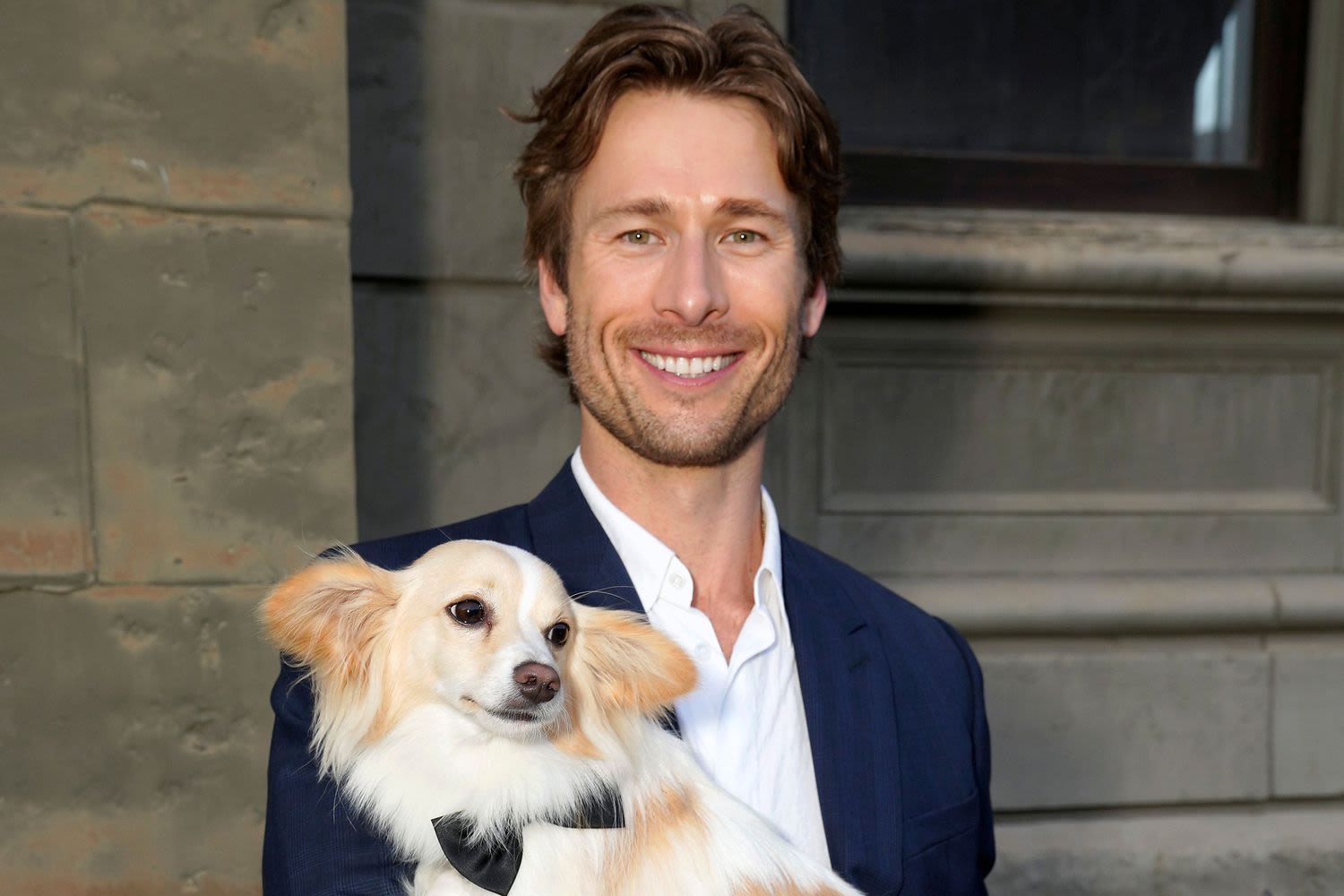 Meet Brisket! See Glen Powell and His Dog's Cutest Photos Together