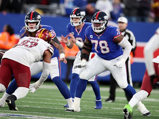 Giants’ Andrew Thomas among PFF’s 50 best players ahead of 2024 season