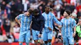 Manchester United collapses, but Coventry's stunning FA Cup comeback spoiled by inch-tight call, penalties