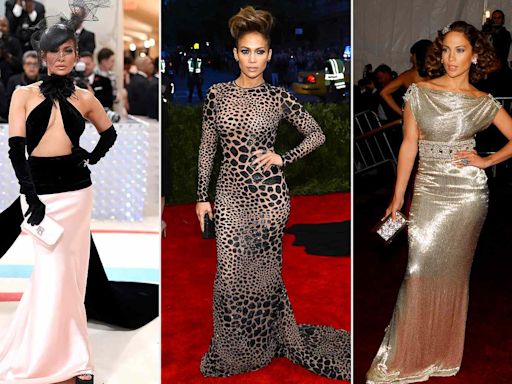 Every Time Jennifer Lopez Went to the Met Gala