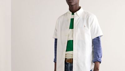 The Coolest Menswear Item Right Now Is…An Oxford Shirt?