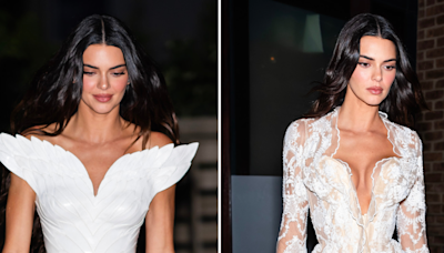 Kendall Jenner Wore Two Completely Different Mini Dresses to the Met Gala After Parties