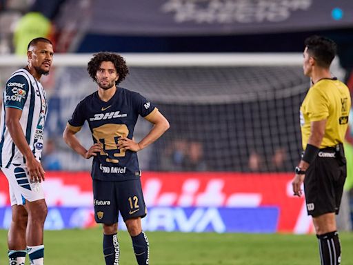 Así fueron los dos goles anulados de Pachuca ante Pumas