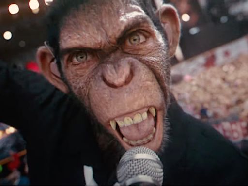 ...Robbie Williams Biopic Uses a Singing Monkey as Main Character in ‘Greatest Showman’ Director’s New Musical Movie