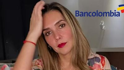 Mónica Rodríguez le reclamó a Bancolombia por plata que la pondría a pagar: “Preocupada”