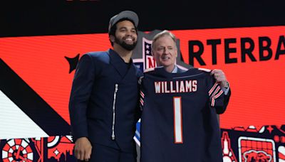 First overall pick Caleb Williams to take some of his first NFL snaps in Buffalo