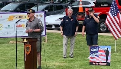 Tappan's Field of Honor to remember the fallen, firefighters. Each flag has a story