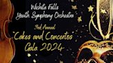 Youth Symphony Orchestra performing at Cakes and Concertos gala