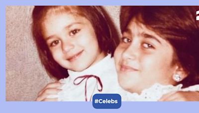 Karisma Kapoor posted adorable childhood photos of herself and Kareena Kapoor