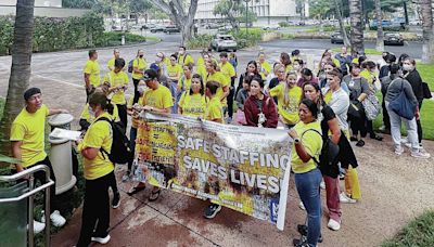 Unionized nurses demand better conditions, staffing at Queen’s | Honolulu Star-Advertiser