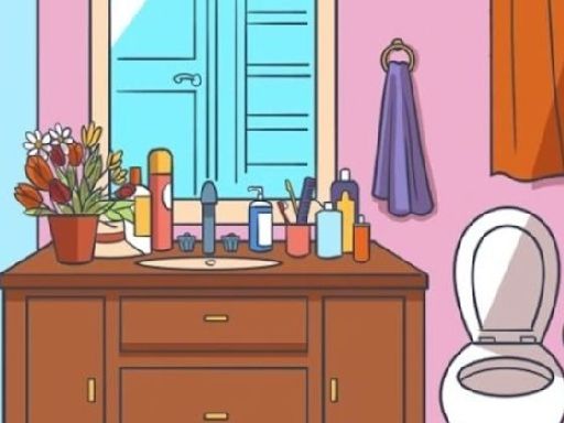 Optical Illusion: Can You Spot A Hat In This Bathroom In 8 Seconds?