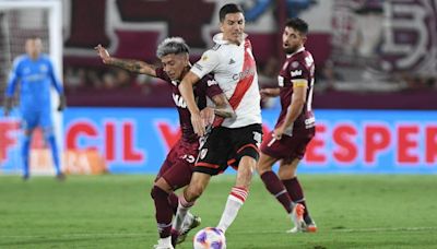 River vs. Lanús por la fecha 6 de la Liga Profesional: hora, TV y formaciones