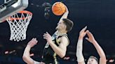 Purdue basketball's Camden Heide made an all-time highlight, but he wasn't supposed to