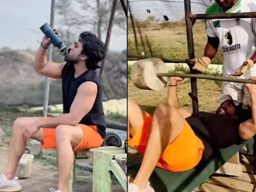 When Ram Charan proved 'workout has no vacation' during his vacay in Africa-WATCH | Telugu Movie News - Times of India