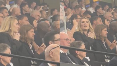 Adele has iconic moment in crowd before England score penalty against Netherlands