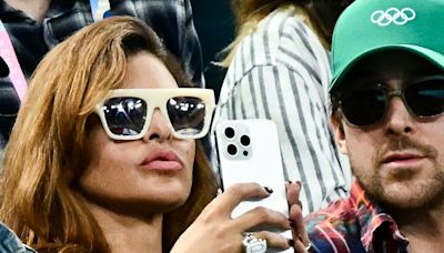 Eva Mendes Explains Why She Had Her 'Guard Up' At The Olympics With Ryan Gosling