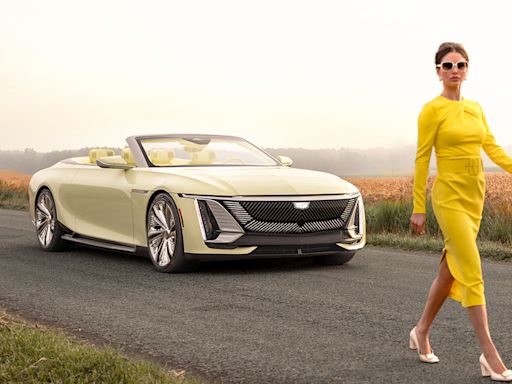 This New Cadillac Concept Is the All-Electric Convertible We Didn’t Know We Wanted