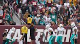 Dolphins unveil roller coaster celebration after Tyreek Hill's first of two long TDs at Commanders