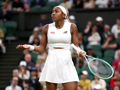 Coco Gauff addresses unloading at team in moment of frustration during Wimbledon loss