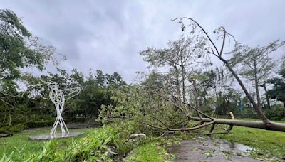 凱米颱風侵襲花蓮 知卡宣等多處園區休園整修