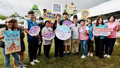 菁音草地音樂祭親子開趴 許縣長盼用傾聽、包容、尊重實踐兒童權利公約