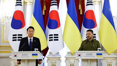 South Korea's president promises to keep up Ukraine support