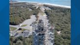 Cape Hatteras Lighthouse restoration underway as officials acknowledge daunting task of working from scaffolding