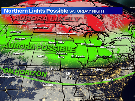 Solar storm warning extended for auroras Saturday overnight