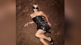 Kim Kardashian poses for dirt-filled Balenciaga photoshoot