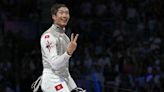 Edgar Cheung Ka-long wins fencing gold again at Paris Olympics 2024