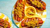 Grilled Hot Links With Chow-Chow