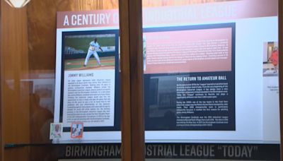 Jefferson County unveils new baseball exhibit honoring history of Birmingham Industrial League