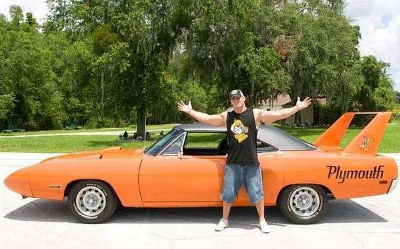 Inside John Cena's Muscle Car Collection