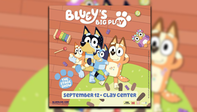 ‘Bluey’s Big Play The Stage Show’ coming to the Mountain State