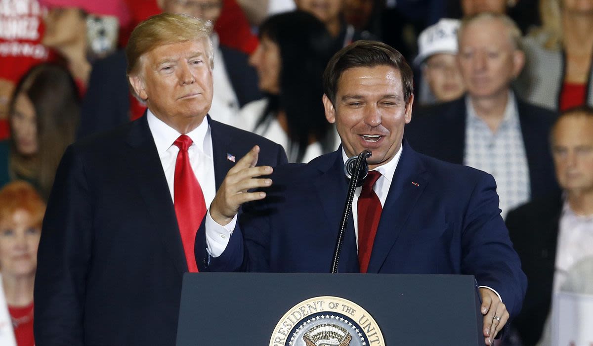 ‘Ron, I love that you’re back’: Trump and DeSantis put an often personal primary fight behind them