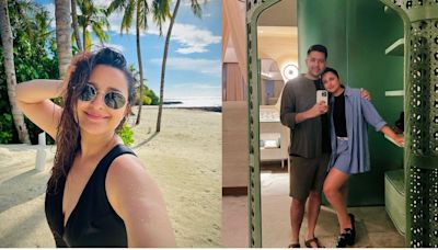 Parineeti Chopra shares unseen pics from first wedding anniversary trip to Maldives with her "beautiful boy" Raghav Chadha